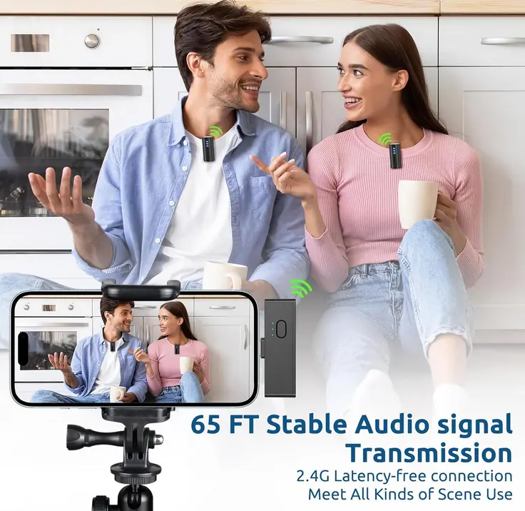 Screenshot 2025-07-25 at 11-58-57 Amazon.com Allreli Micrófonos Lavalier inalámbricos - USB-C y Lightning para iPhone ideal para grabación de video vlogging YouTube y TikTok - M5 Pro Instrumentos Musicales.webp