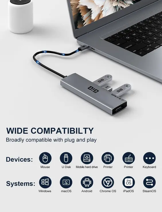 Screenshot 2025-10-23 at 11-49-49 Amazon.com GIQ Hub USB C 5 en 1 MultiPort a 4K Adaptador HDMI 3 USB-A 100W PD USB C Dongle para MacBook Pro_Air iPad Pro iMac iPhone 15 16 Pro_Pro Max XPS Thinkpad etc Electrónica.webp